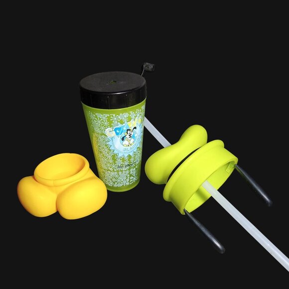 Disney Goofys Glaciers Hat Feet Sipper Cup Tumbler Straw Walt Disney World - Picture 15 of 16